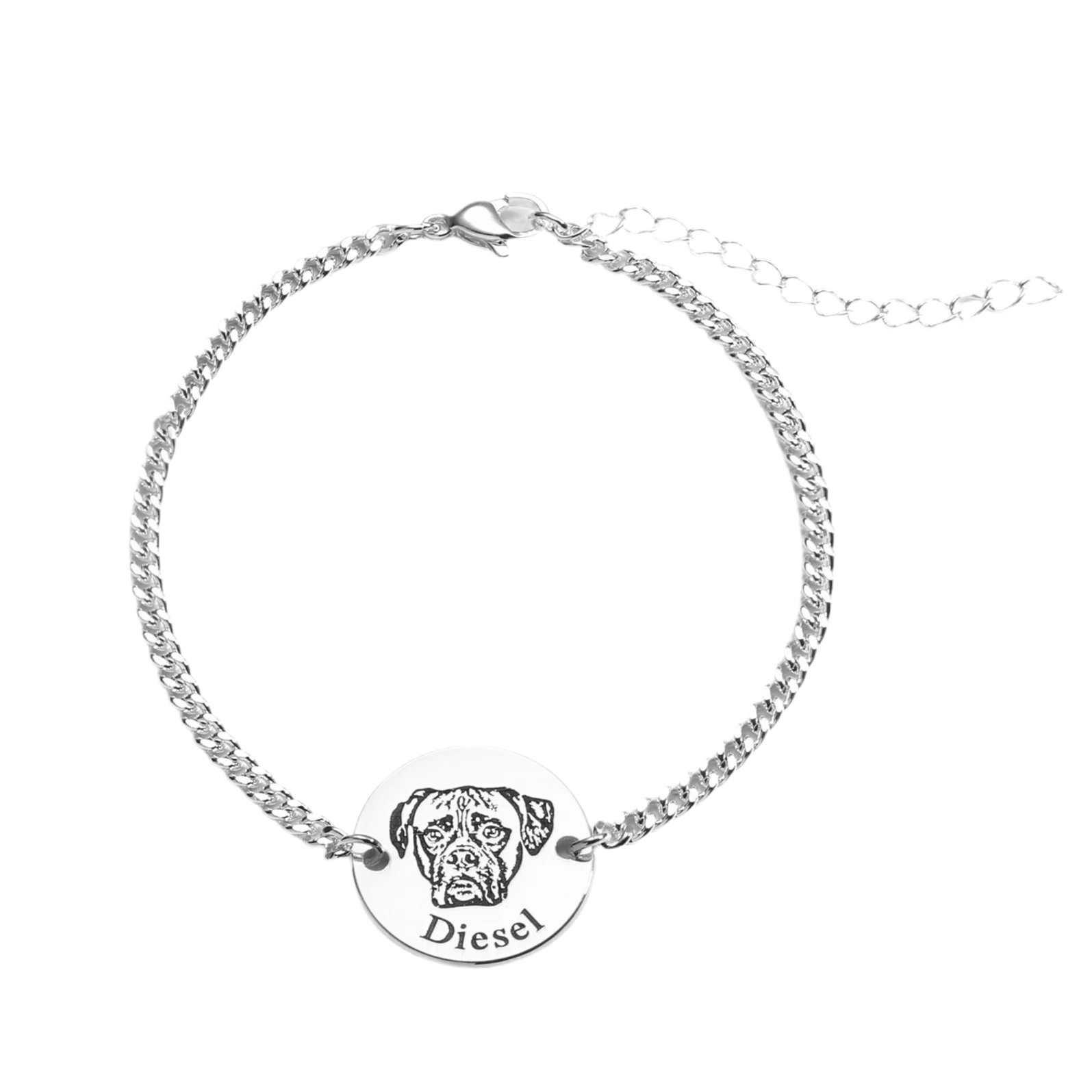 Gravert - Armbånd med ditt kjæledyrs ansikt 🐾